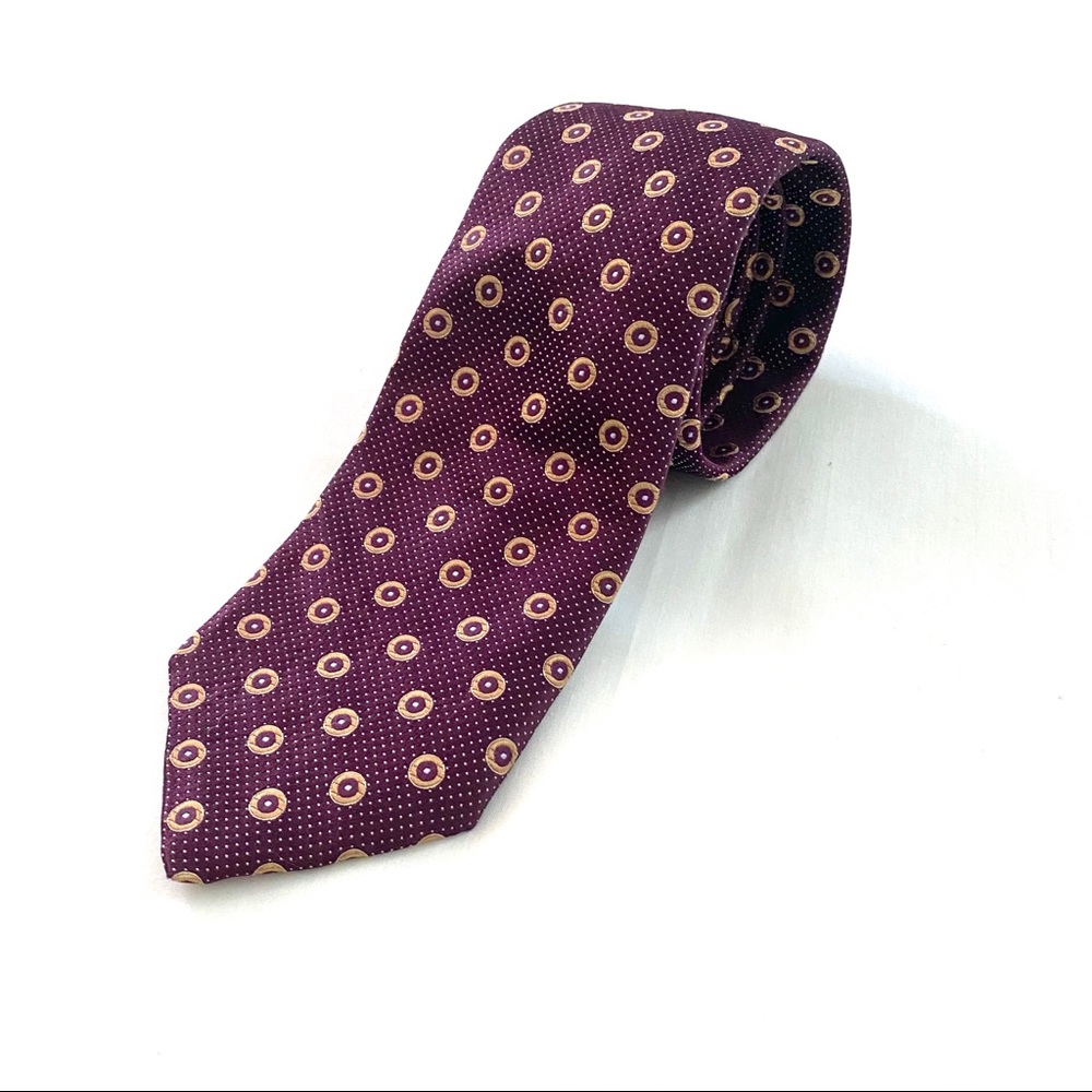 SOLD! 💚Ike Behar Silk Tie - Picture 1 of 6